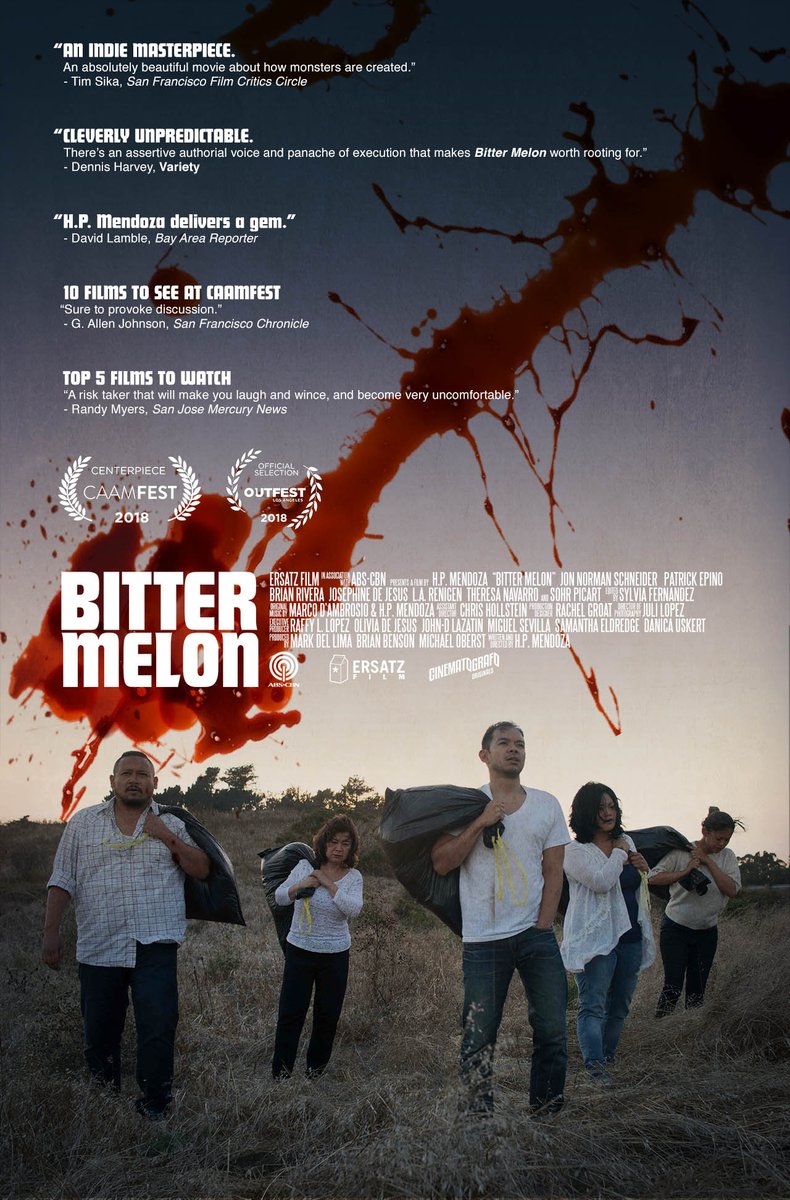 Tickets for BITTER MELON are available now for next month's #Outfest2018 screening on Friday the 13th along with HE DRINKS by @MichaelVarrati - We'll see you there! outfest.org/filmguide/bitt…