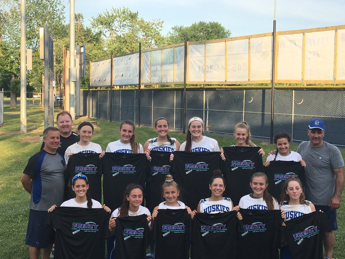Congrats to Huskies 14U Coach Knopf won Saugerties 16U tournament 6-0! GREAT gift to all the Dads on Father’s Day!!!