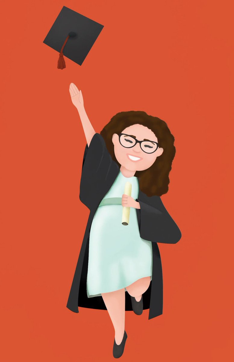 ArtValenta's tweet photo. Today I am graduating from college, it has been a wonderful journey. I am amazed to see how my art and myself have grown over these last 4 years.
#illustrator #illustration #selfportrait #adobephotoshop #digitalart #graduation #graduationday🎓 #collagegraduate #art https://t.co/EPIrnePrS9