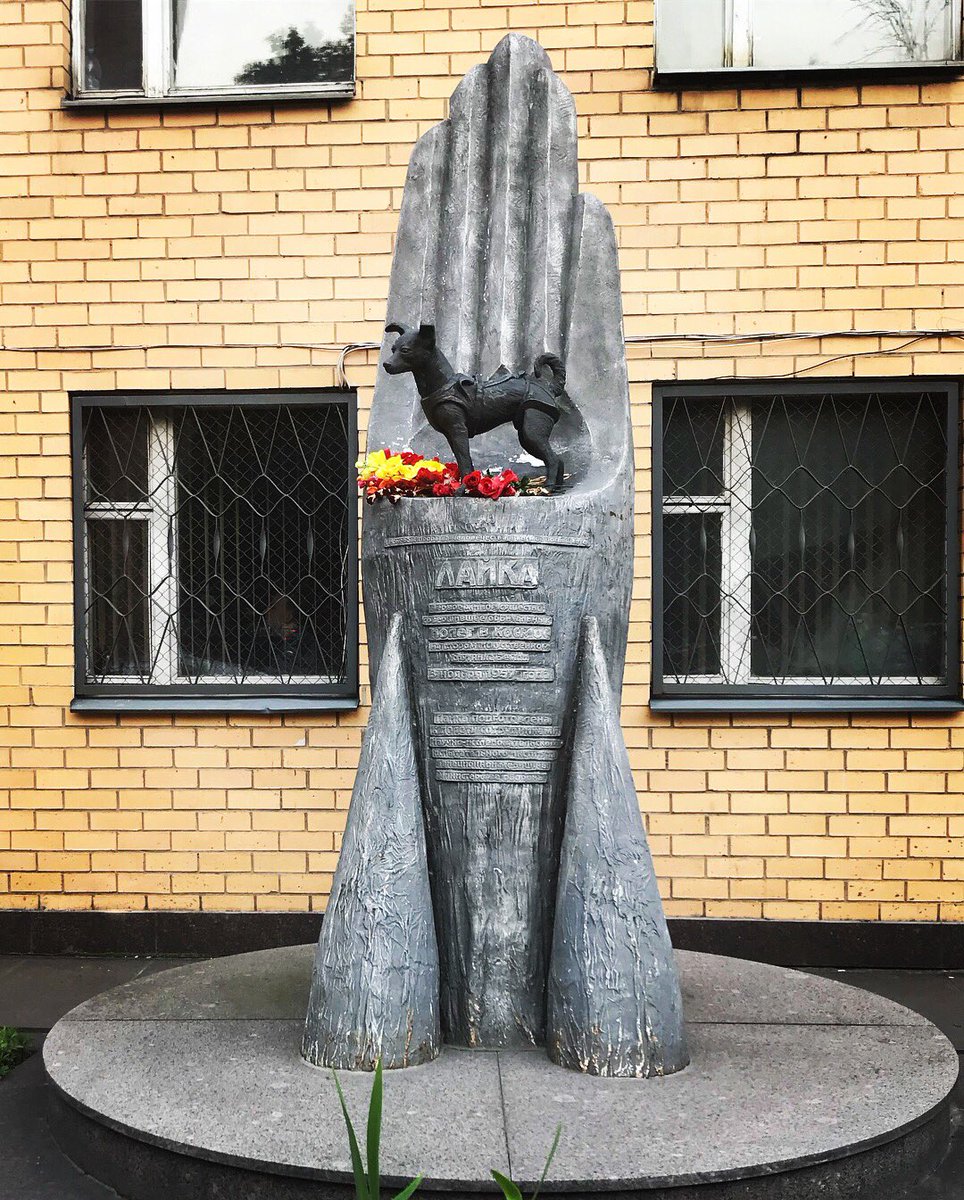 Poximity's tweet photo. Laika the Spacedog becomes a Forever Star

#streetphotography #russia #space #urbanphotography #cosmonaut #dogsinspace #poximity @poximity https://t.co/VKDSOfitPg
