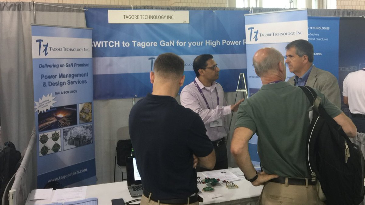 TagoreTechInc's tweet image. Exciting week for Tagore at IMS2018 in Philadelphia last week, showing latest GaN products. tagoretech.com/products.html