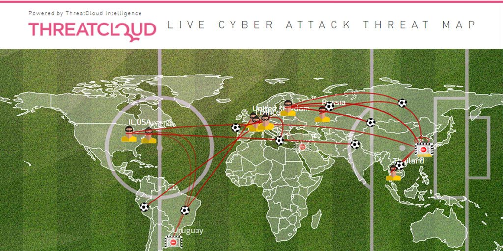 CheckPointSW's tweet photo. #Cybercriminals Are on the Offensive During the #WorldCupRussia2018: Wallchart #Phishing Campaign Exploits Soccer Fans: https://t.co/TWeQMwRX9p #Russia2018 https://t.co/YZGCjUhNJO