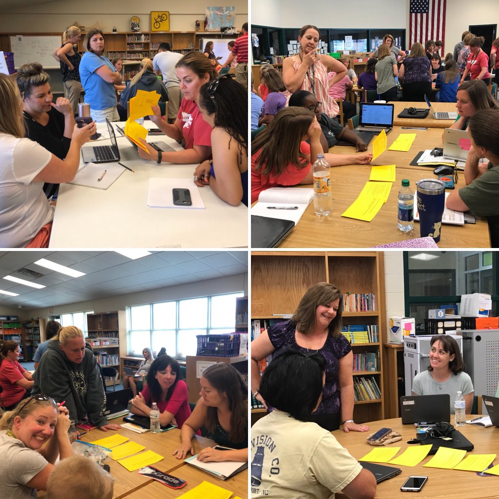 These RDE teams are diving in and collaborating about standards today! #breakingitdown #learningtogether #JoCo2020