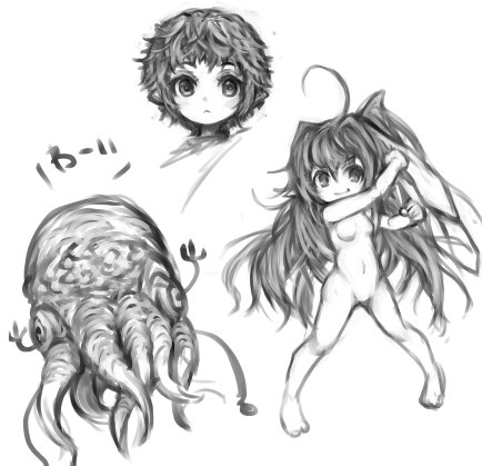 練習練習。おっさんたのしい。でも可愛いのもカキタイ 