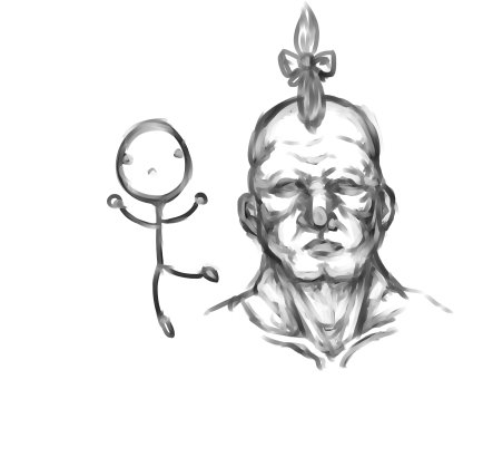 練習練習。おっさんたのしい。でも可愛いのもカキタイ 