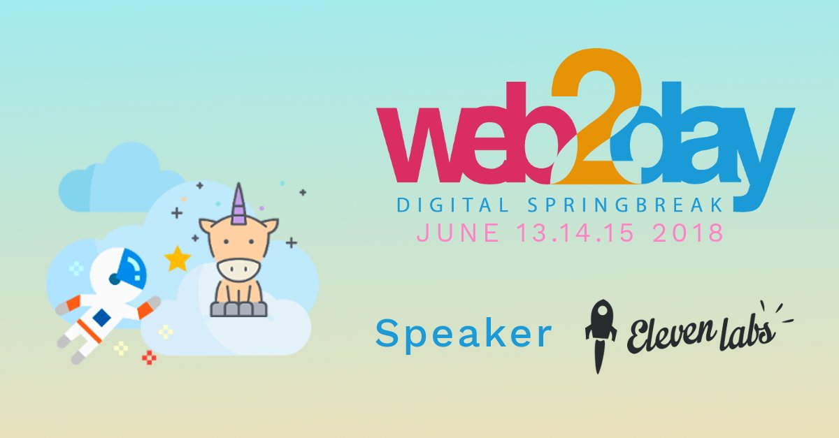 Eleven_Labs's tweet photo. EXPÉDITION|🌏Une rencontre légendaire : 👨‍🚀&amp;🦄
⏸️traduction : rencontre @Eleven_Labs et @web2day.
J-2 avant 3 jours d’inspiration et d’échanges ! #tech
Un avant-goût : ces entreprises réinventent l’expérience des #développeurs. Quel est leur secret ?👉 https://t.co/6WCGLZ3anj https://t.co/RaLp4Aj0PK