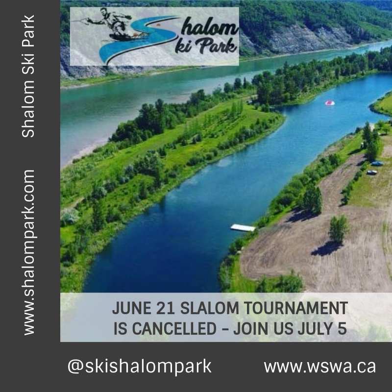 We are sorry to say that Shalom Park June 21 Slalom Tournament has been CANCELLED.  Join us for their July 5 Slalom event. 
<a href="/skishalompark/">Shalom Park</a> 
#lifeofawaterskier