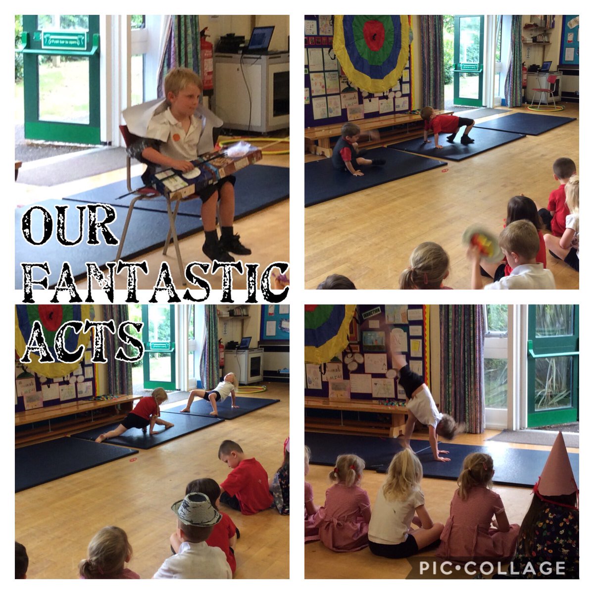 MonkFrystonSch's tweet photo. The big show! #EYFS #circus #ItsShowtime https://t.co/WwHLbaoyDZ