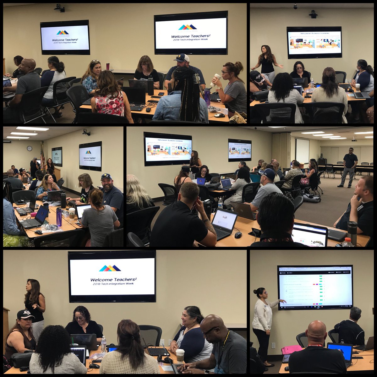 CRYROP's tweet photo. #CRYROP Our teachers learning about blended classrooms using Alludo at Integrated Summer Professional Development #PD4CTE #Proud2bCTE @ColtonJUSD @YucaipaCalimesa @RedlandsUSD https://t.co/Bq3RZKlZ0T