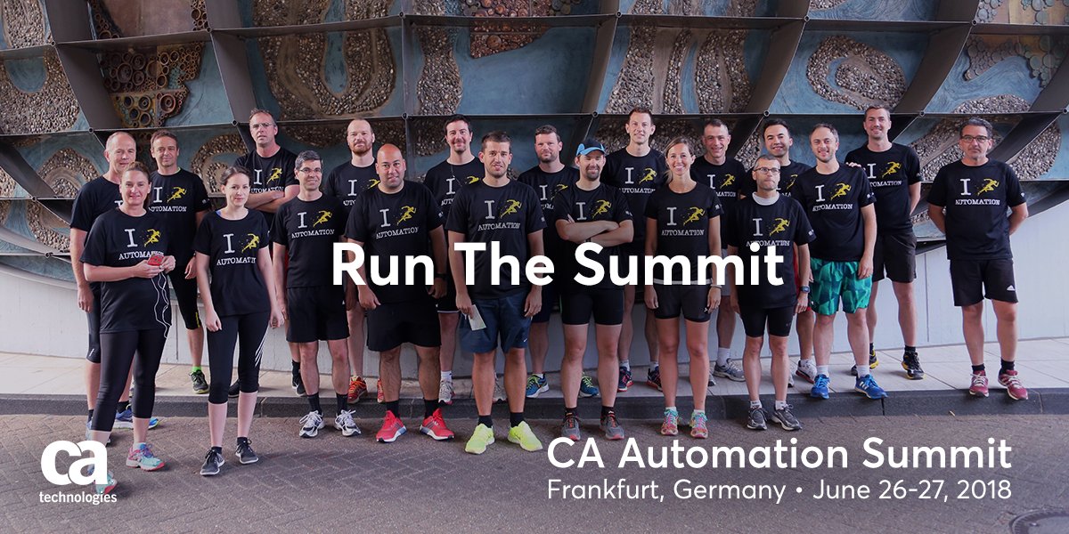 CAAutomation's tweet photo. Don't compromise your fitness routine because you're not at home, we've got a morning run at our #AutomationSummit for those keen joggers: https://t.co/zuzuHTJkdK #CAAS18 https://t.co/eEd3BShv6Q