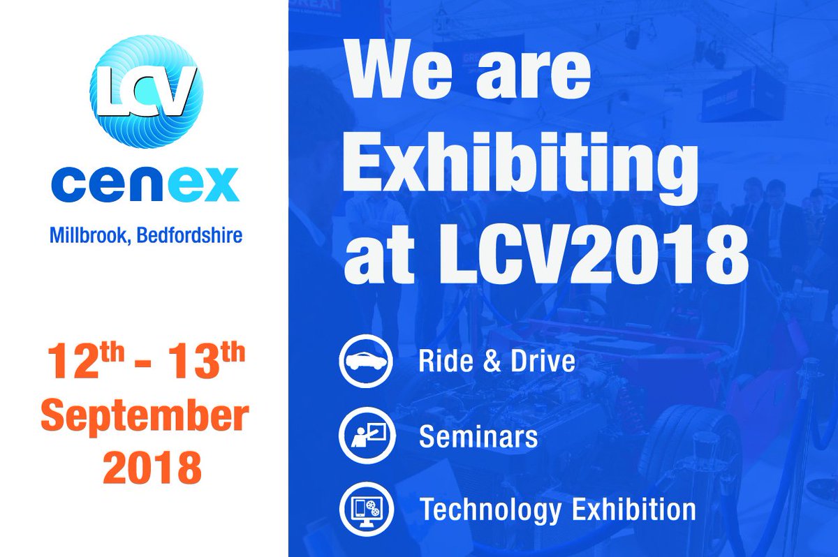 CMB_TECH's tweet photo. Very much looking forward to exhibiting again at the @lcv_event alongside @Ulemco #lcvshow #cenex #revolve #revolve_techltd #ulemco #cleanerfuture https://t.co/ZvDt9kLBBW