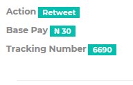 noisemakerzng's tweet photo. Action: Retweet
Base Pay: #30
Tracking Number: 6690
Visit https://t.co/VpuozbZTZK to act on it
#noisemakerz https://t.co/9PJLuuQYgQ