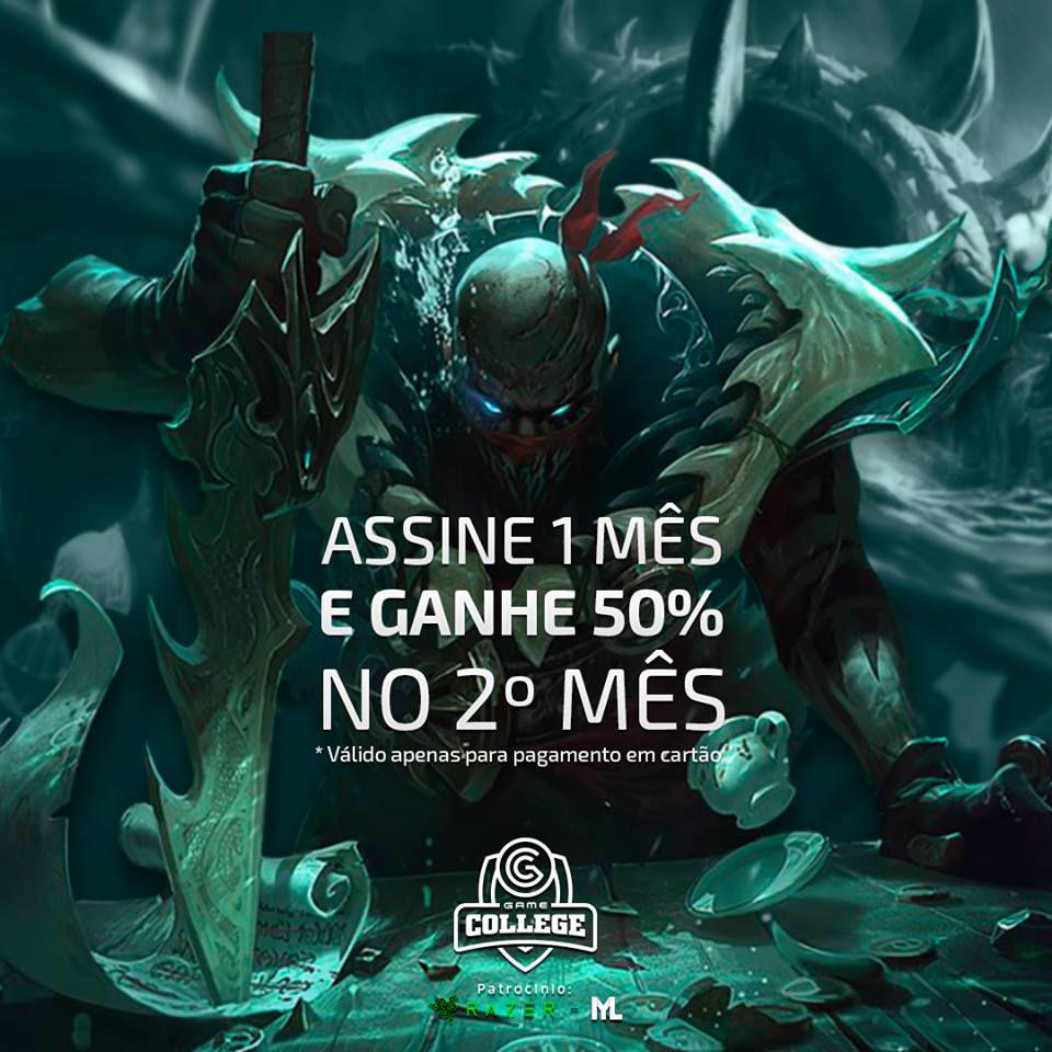 game_college's tweet photo. Até o dia 15/06!
**NÃO valido para o PLANO TUTORIAL!
*Na assinatura é necessário solicitar o seu desconto no segundo mês através dos nossos canais de atendimento.
*Quem JÁ assinou no mês de Junho tem direito a promoção também!
*Pagamentos através do boleto NÃO são válidos. https://t.co/l5qugsbbKE