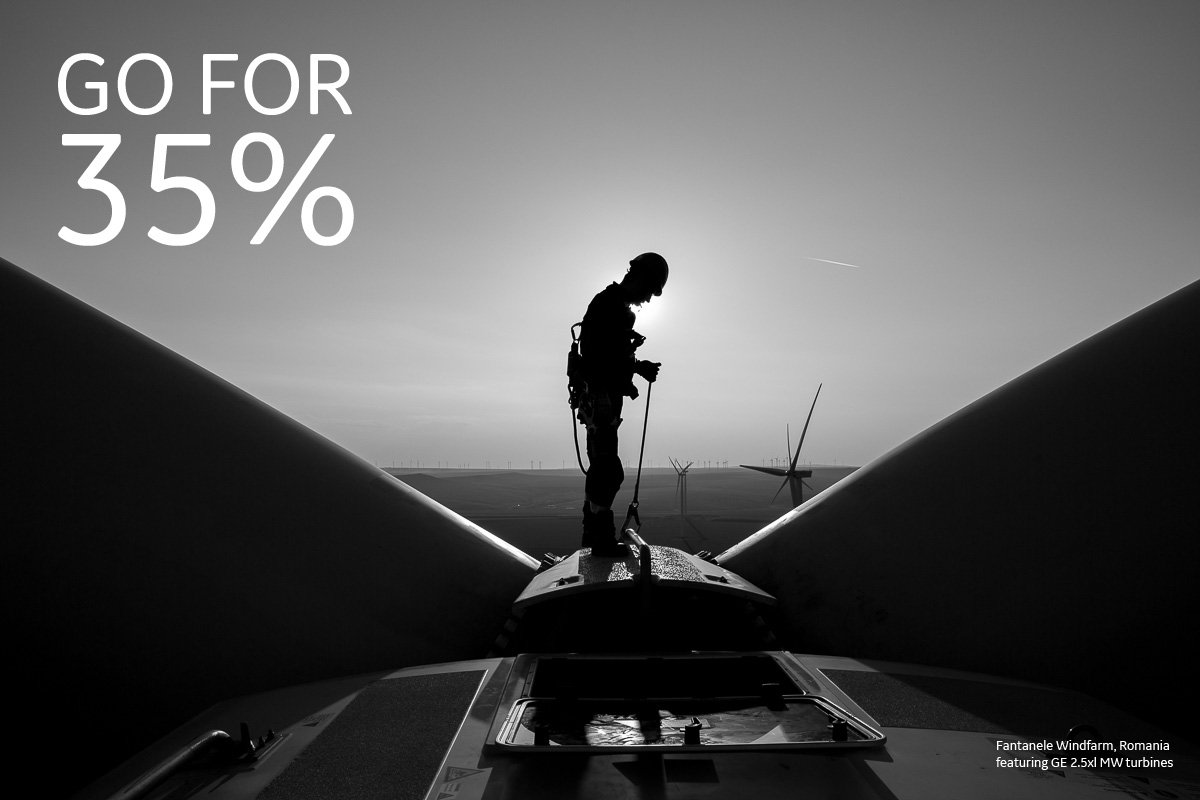 gevernova_jobs's tweet photo. On 11 June EU Energy Ministers could raise the level of ambition for Europe’s 2030 renewable energy target to 35%. This will help create an additional 132,000 jobs and inject €92bn into the EU economy from #windenergy alone. #gofor35 #CleanEnergyEU https://t.co/cO16P3LWES https://t.co/GWJ1vqdEjC
