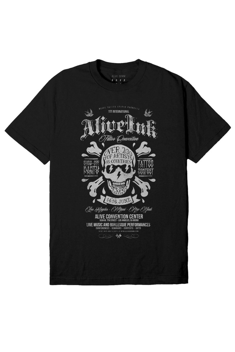 AliveDenim's tweet photo. All New Alive Denim Graphic Oversized Tees. 

Available Online Now - https://t.co/8lxeZI4gE6 ⚡️ https://t.co/FOKzwZI07x