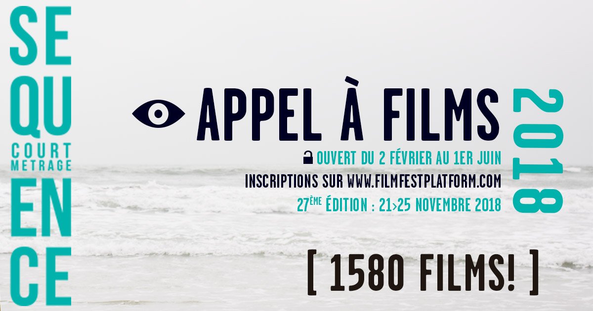 SequenceCM's tweet photo. L'appel à films est terminé pour cette année, nous avons reçu 1580 films à visionner ! https://t.co/vQYM8rKuuz