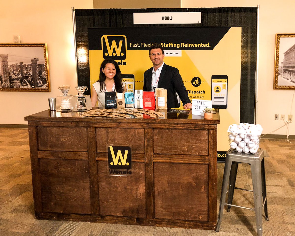 Wonolo's tweet photo. We're proud to be part of a major #innovation happening in the #logistics industry: leveraging #ondemand #staffing #technology to meet increases in customer demand.
#3PLUS18 #SCSUS18 #FutureOfWork #supplychain #digital https://t.co/iKuEaCZZy9