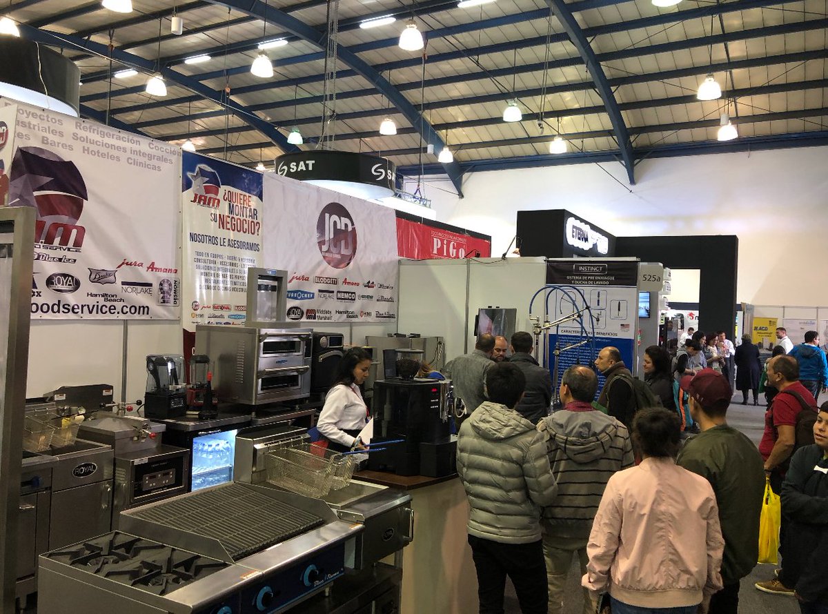 HIMIProducts's tweet photo. HIMI Products last week at the Alimentec Show 2018 in Bogota Colombia:
#HIMIProducts #flexcool #instinct #RestaurantEquipment #PreRinseFaucets #CoolerCurtains #himi #commercialrestaurantequipment #restaurant #manufacturing #madeintheusa https://t.co/UiwrQYVWwA