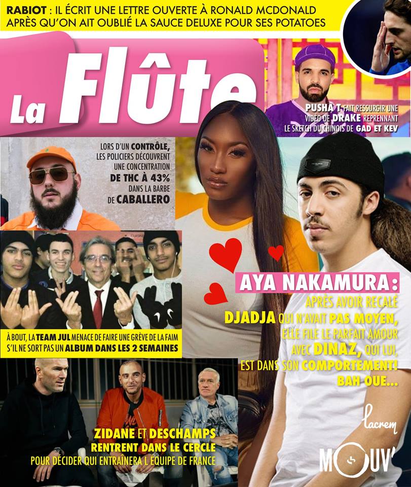 Terribles révélations dans la premier numéro de "La Flûte" ! 😆😆😆
#laflute
<a href="/caballerobxl/">El Profesor ™️</a> <a href="/Fianso/">Fianso / Sofiane Zermani</a>... 

🖍<a href="/Lacremm/">LA CREMM THC</a>