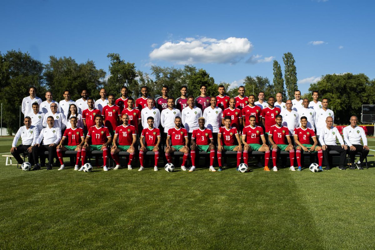 maroc on twitter photo officielle de l equipe nationale du maroc