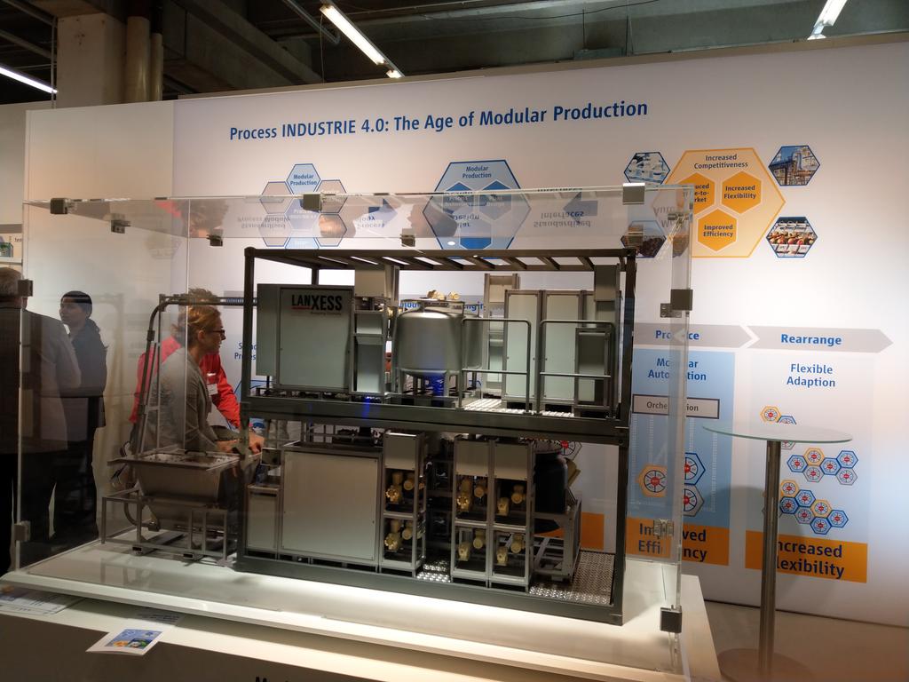 a_bazzanella's tweet photo. Flexible and modular production is a hot topic at #ACHEMA, visit the booth D41 in hall 9.2! https://t.co/SHmv8Exvgb