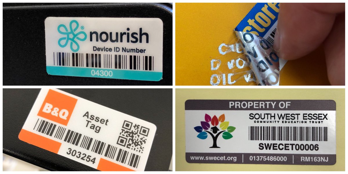 Customlabelsltd's tweet image. Great labels from your designs ⁦@Customlabelsltd⁩ #barcodelabels #voidlabel #assettag