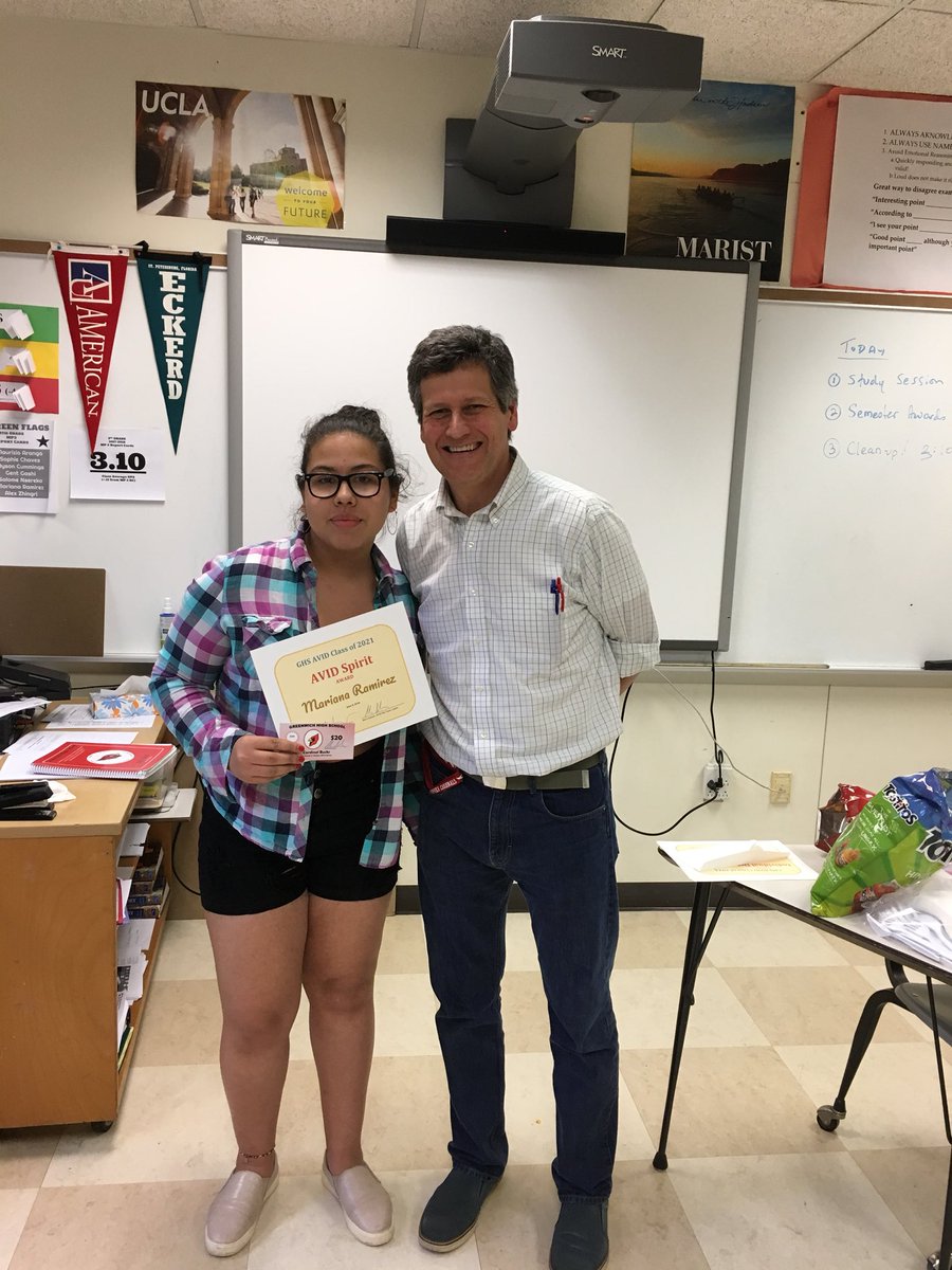 Greenwich HS AVID tweet media