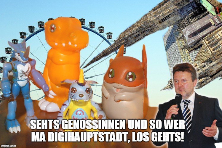 SozialM's tweet photo. Gen. Ludwig sammelt schon - und ihr so? 
#wienliebe #Wien #digihauptstadt #Digital #Digimon #sozialmemeokratie https://t.co/683nJwmoLg