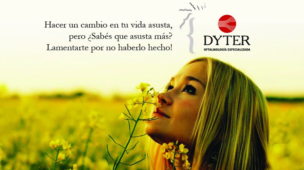Dyter_Vision's tweet photo. “Hacer un cambio en tu vida asusta, pero ¿Sabes que asusta más ? Lamentarte por no haberlo hecho ! #dyter https://t.co/dHXei37nhw