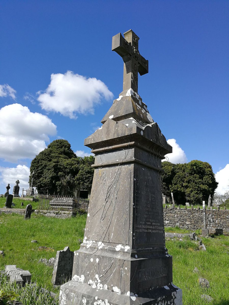 BallisodareCC's tweet photo. St Fechin's graveyard cleaned by local volunteers #Ballisodare also surveyed and catalogued  see all  records on https://t.co/sBMDjFMK9r https://t.co/SSnZM2ZpDb
