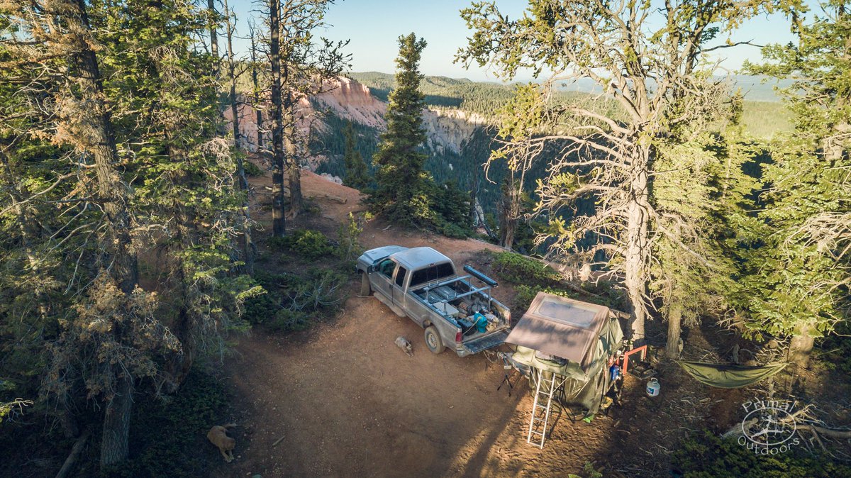 PrimalOutdoors's tweet photo. I didn't do too bad at finding a good camping spot for my first time in Utah. #Utah #CVTFamily #CVTTents #CVTTrailer #OverlandLifestyle #Campingwithaview #MavicPro #FordTrucks #LifeintheMountains #CarCamping #PublicLandOwner #PublicLands https://t.co/5jlurx2sgo
