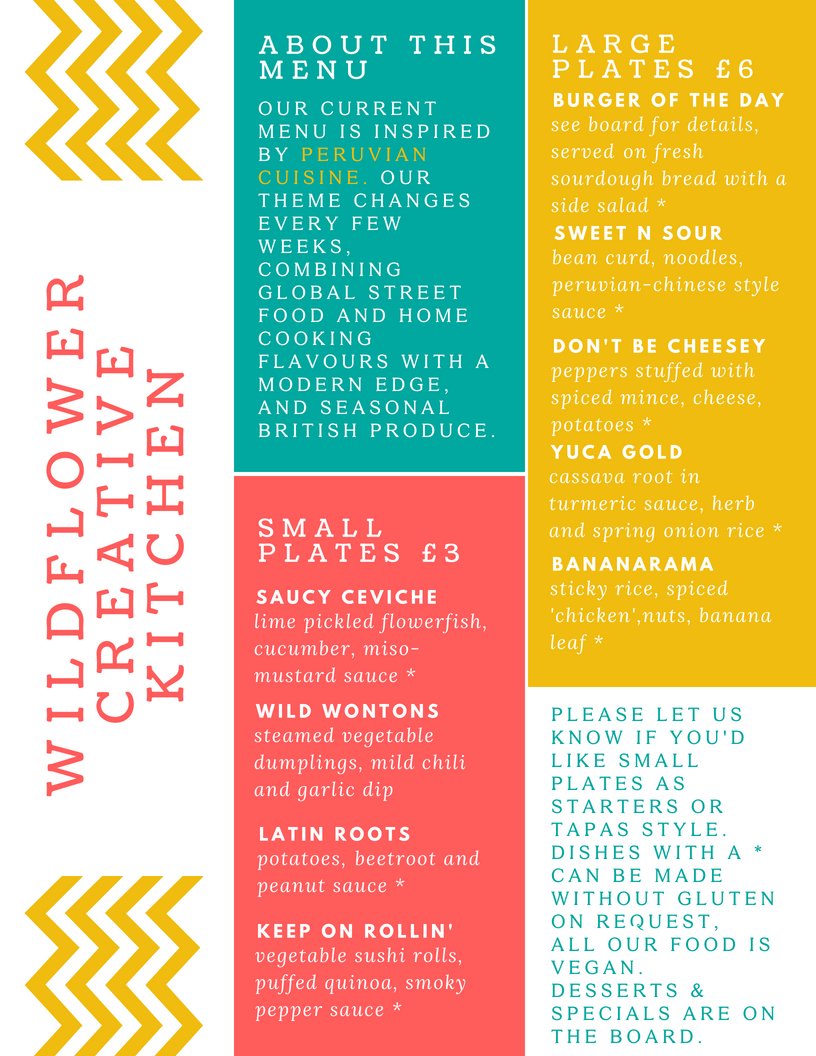 wildflower_newc's tweet photo. Our new menu is starting this week at @kommunityncl! The focus for this one is on Peruvian cuisine - some of the most fascianting food we've served up so far. Peru's food culture fuses indiginous traditional recipes with those brought by immigrants from around the world! https://t.co/QNNknF0B6A