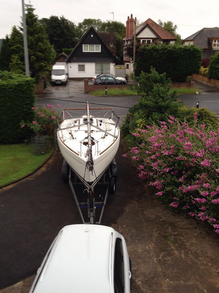 sailing2win's tweet photo. Boat ready to go south for Torbay and Salcombe Regatta’s https://t.co/xrLCwZvZFP