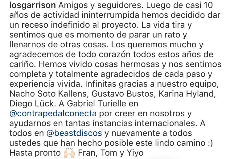 🙌🏻 Gracias por todos estos años ❤️