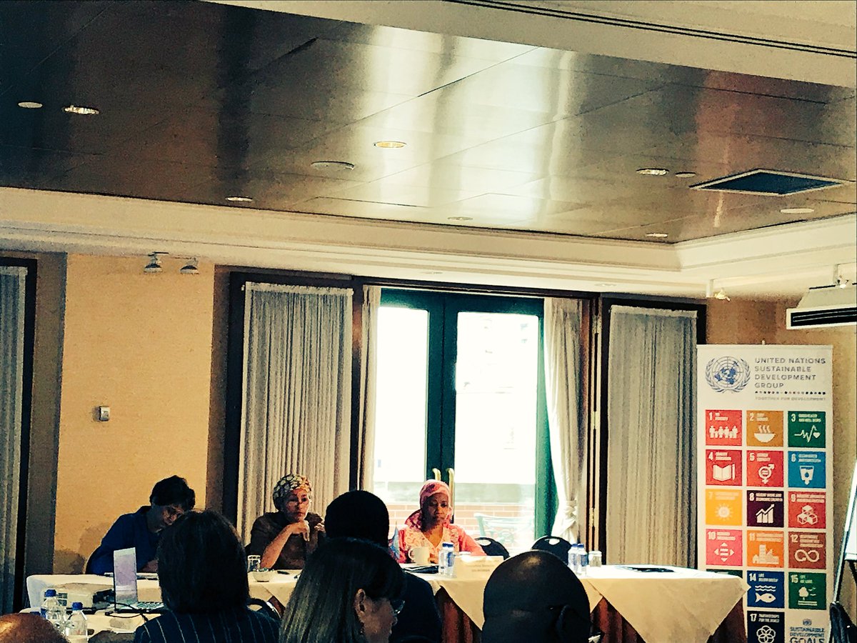 BernardiniJean's tweet photo. Week opens with @AminaJMohammed and @phumzileunwomen engaging with entities of the @UN development system and Resident Coordinators in retreat for new generation of #UNDAFs - key UN document for development support in each countries; need to be reinvented to meet needs of #SDGs https://t.co/R7JLPOCJ1p