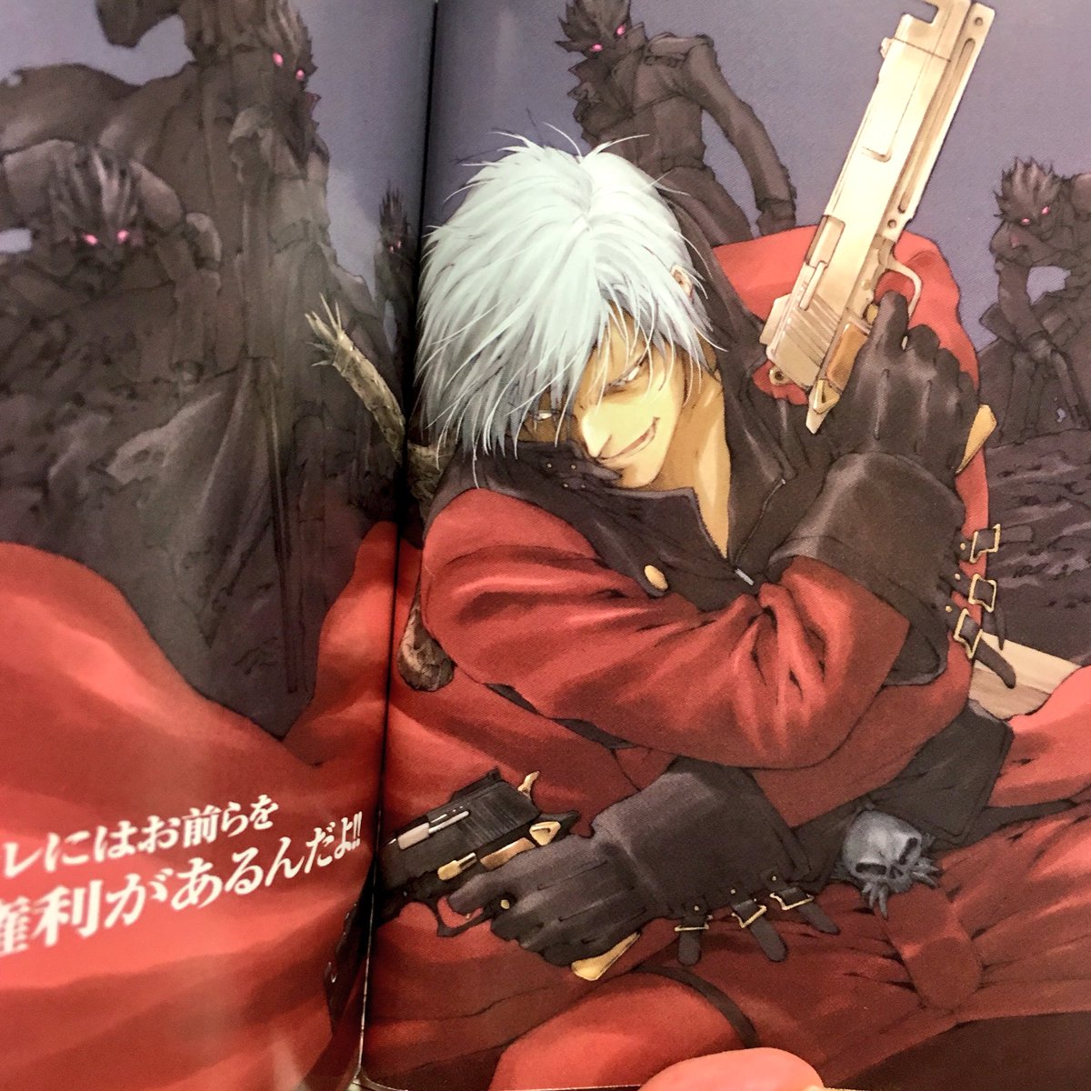 けーと Dmcの小説版イラストはどれも絵師さんの個性でてて素敵なのよね 今回dmc5に登場したニコの祖母が重要人物として登場する前日譚にあたる1小説は刀剣乱舞で大典太のデザイン等を担当されている三輪士郎先生が担当されてます しかしこうして