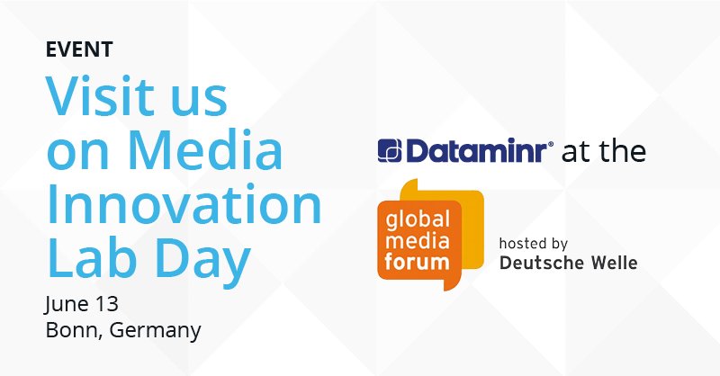 Dataminr's tweet photo. Our team is in #Bonn this week at the Deutsche Welle Global Media Forum @DW_GMF. Attendees should be sure to stop by the @Dataminr booth during Media Innovation Lab Day on June 13! #DW_GMF https://t.co/qqiMGp9FmO
