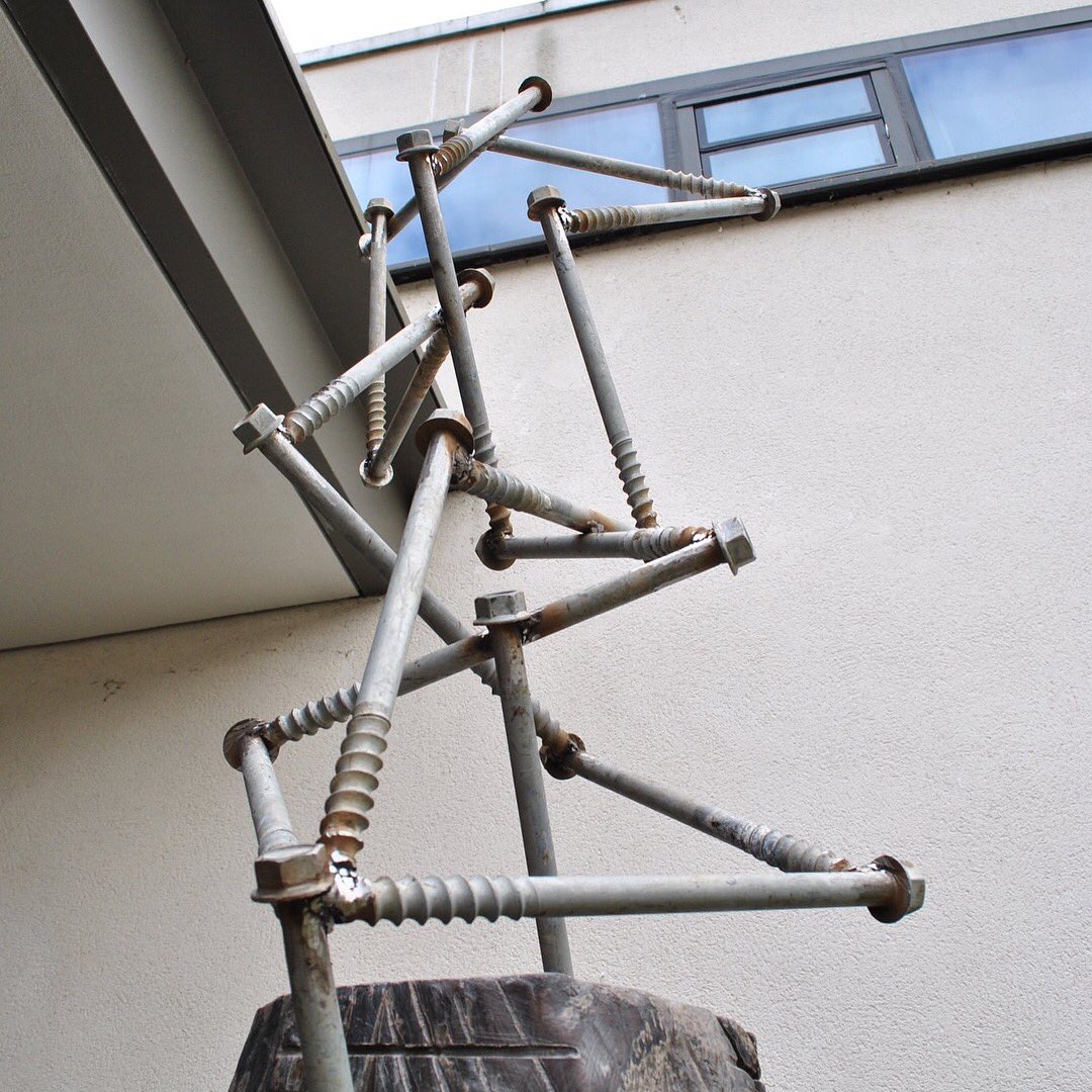 JonathanODea's tweet photo. Some of my recent sculptures to be shown in group exhibition at the Winns Gallery, Lloyd Park, Walthamstow,London E17 5JW. 9-17 June. Sculptures produced from objects from Crossrail and St Mary’s Church, Walthamstow @wfcouncil @WFculture19 @WMGallery https://t.co/H7kpIFViS4