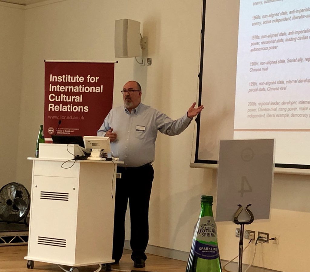 Hearing about how we might think about #Culture in #InternationalRelations here at <a href="/UoE_IICR/">Cultural Relations</a> with <a href="/CameronThies/">Cameron Thies</a>