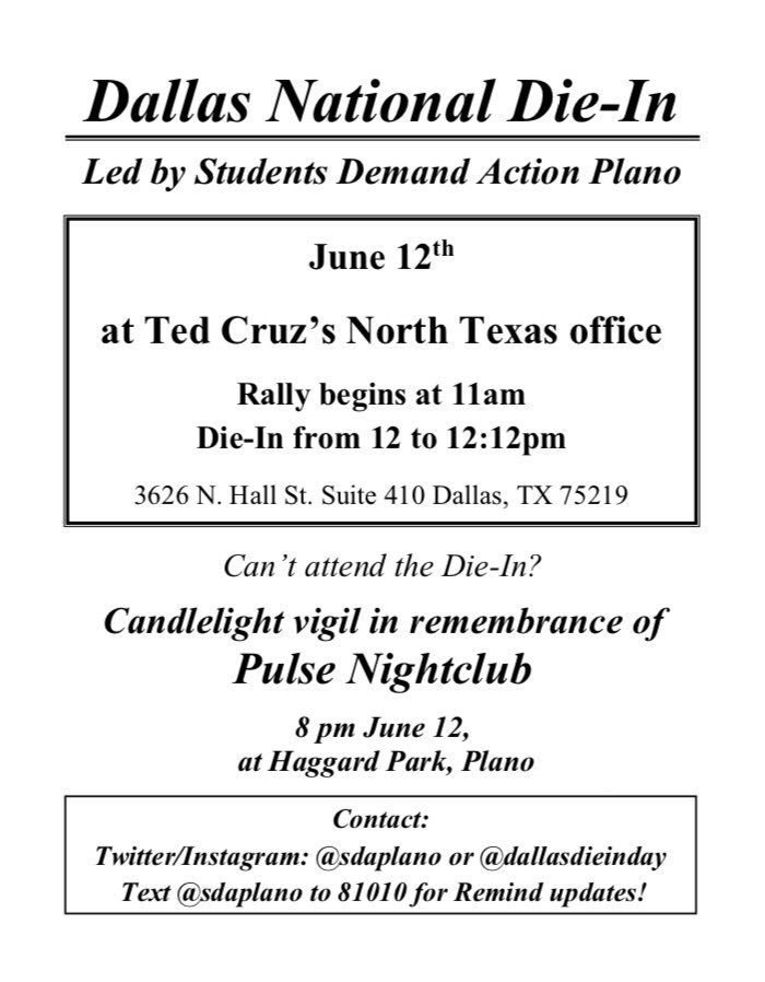 marianamichie's tweet photo. This is the official schedule for the @DallasDieInDay TOMORROW!! Hope to see you there! https://t.co/7cKfZKQrHs