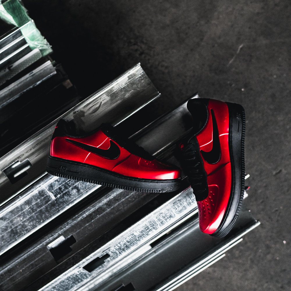 nike air force 1 foamposite pro cup red
