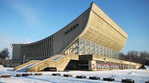 Arq_SergioSosa's tweet photo. @javierdasdores Descubriendo #OVNI y yo he referente de #RemKoolhass para proyectar su #Educatorium en #Utrecht el Palacio de Deportes en #Vilnius obra del #arquitecto Eduardas Chlomauskas _1971 #Lituania #BrutalMonday #brutalism #architectural https://t.co/5AP1iEI2V7