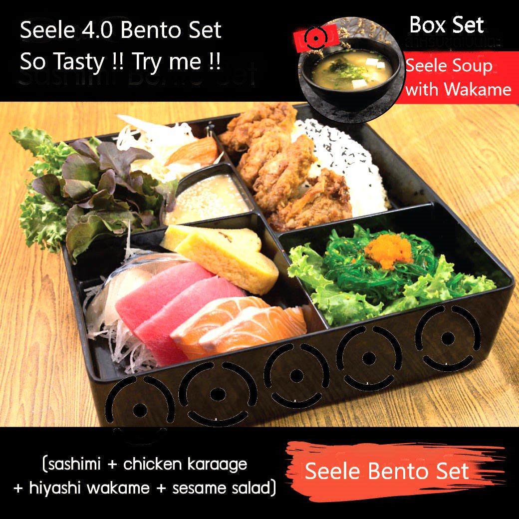 pengkenbtc's tweet photo. Japanese food merchandising product by Seele Brand
Seele Bento Set with Seele soup now on sale !! Try me !!
@SeeleTech #SeeleMerchandising https://t.co/NRZ1rgmnFd