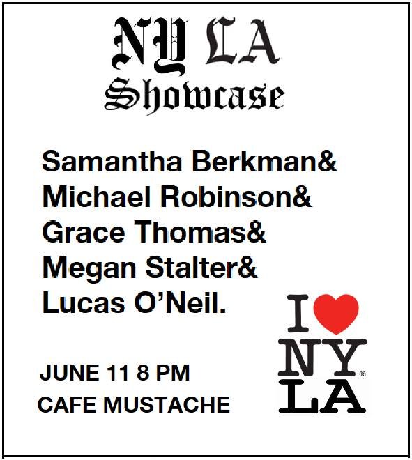 carolingtiming's tweet photo. The New York L.A. Showcase is @cafemustache TONIGHT at 8pm?!
@lukeyoneil @megstalter @MikeDacomic @GraceGThomas @SamanthaBerkman #comedycentral #comedy #Chicago #free #freecomedy #standup #live #wow #hotlineup #celebrities #buzz #bigdeal #logan #logansquare #art #localart #la #ny https://t.co/aOS5ZFbLu5