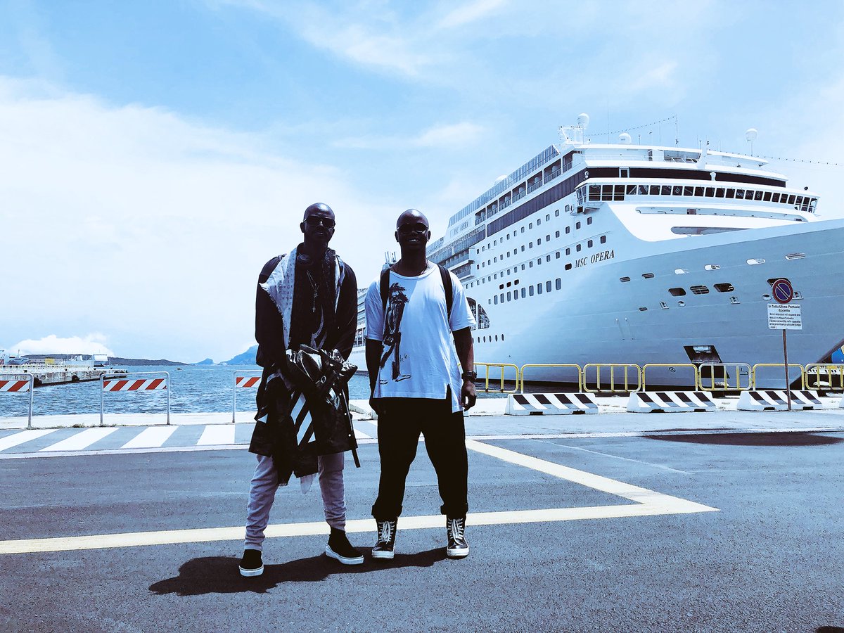 RealBlackCoffee's tweet photo. Boat party in Obia tonight with @CuloeDeSong https://t.co/GkaVjaokmE