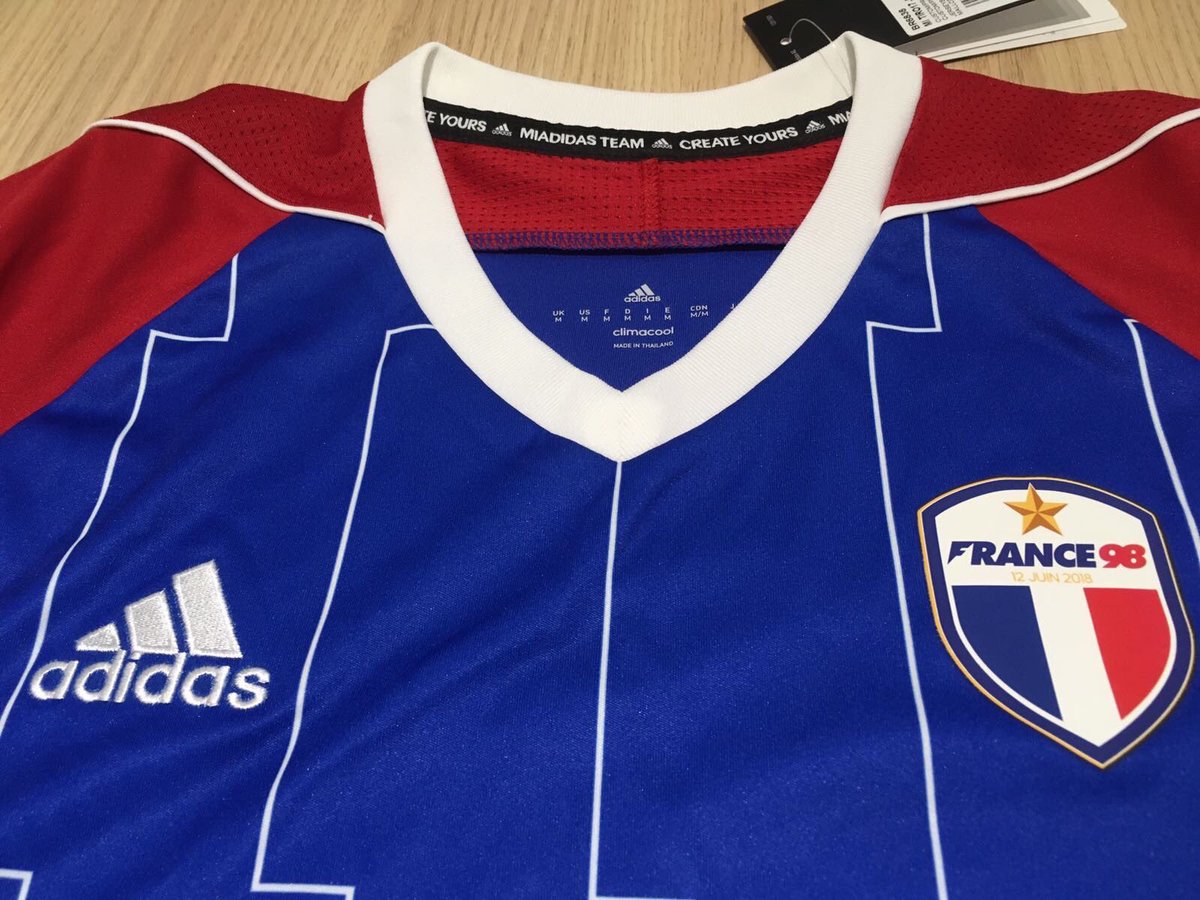 maillot france 98 adidas