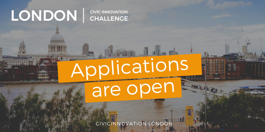 bg_ventures's tweet photo. .@MayorofLondon just launched the Civic Innovation Challenge, calling for startups and SMEs to solve some of London's biggest challenges #LDNcivicchallenge #smartlondon https://t.co/7hpGDfUkA1 https://t.co/y5Oc0LqHj0
