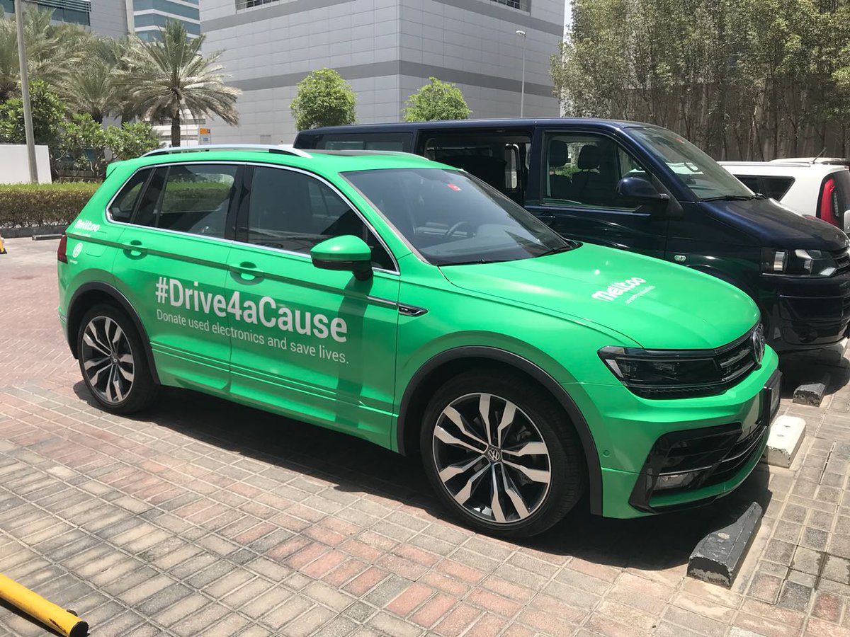jstackmann's tweet photo. Great project by @VWMiddleEast: #Melltoo, driven by #VW, is visiting communities in #Dubai to collect used electronics. They'll reset the devices, sell them on Melltoo and proceeds from the sales will go to feed refugees via #salmaaid, a #SheikhMohammedBinRashid initiative. /JS https://t.co/oE2ktiWQzZ