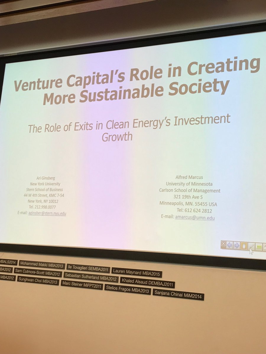 Charles02149296's tweet photo. #FoxThinkImpact @lbs Alfred Marcus on Do VCs create more sustainable society https://t.co/bh4QDQhKs7