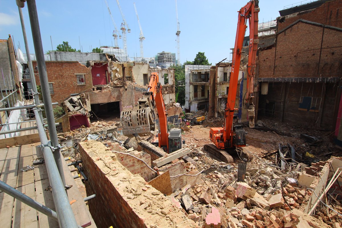 DortonGroup's tweet photo. Our experience in Demolition have allowed @dortongroup to succeed and perform in any project we take on. #demolition #PrincipleContractor  #recycling #OHSAS18001:2007 #heavyequipment #Brighton https://t.co/oa8COKWopB